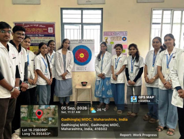 'Innovative Games for Learning Ayurveda' Game Based  Activity was conducted by Kriyasharir dept for 1st BAMS students .