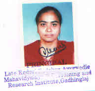 Vd. Chindak Vijayalaxmi Jagennath